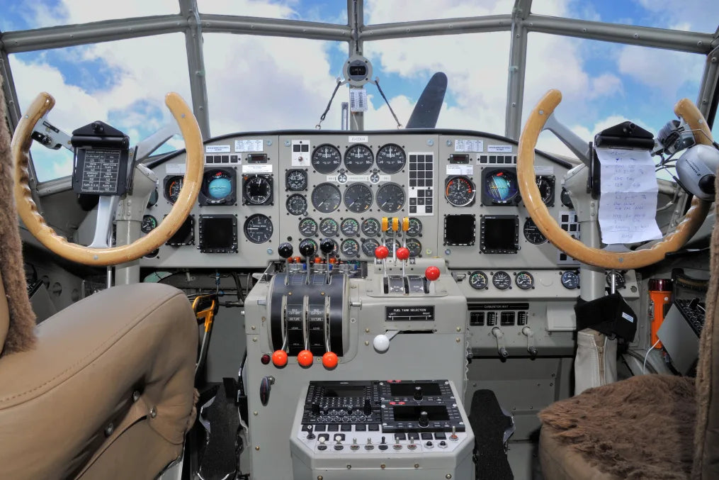 All The Elements Of An Aircraft Cockpit